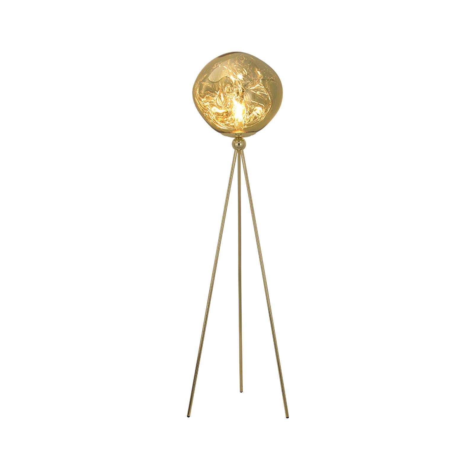 Tripod Rock Lava Floor Lamp