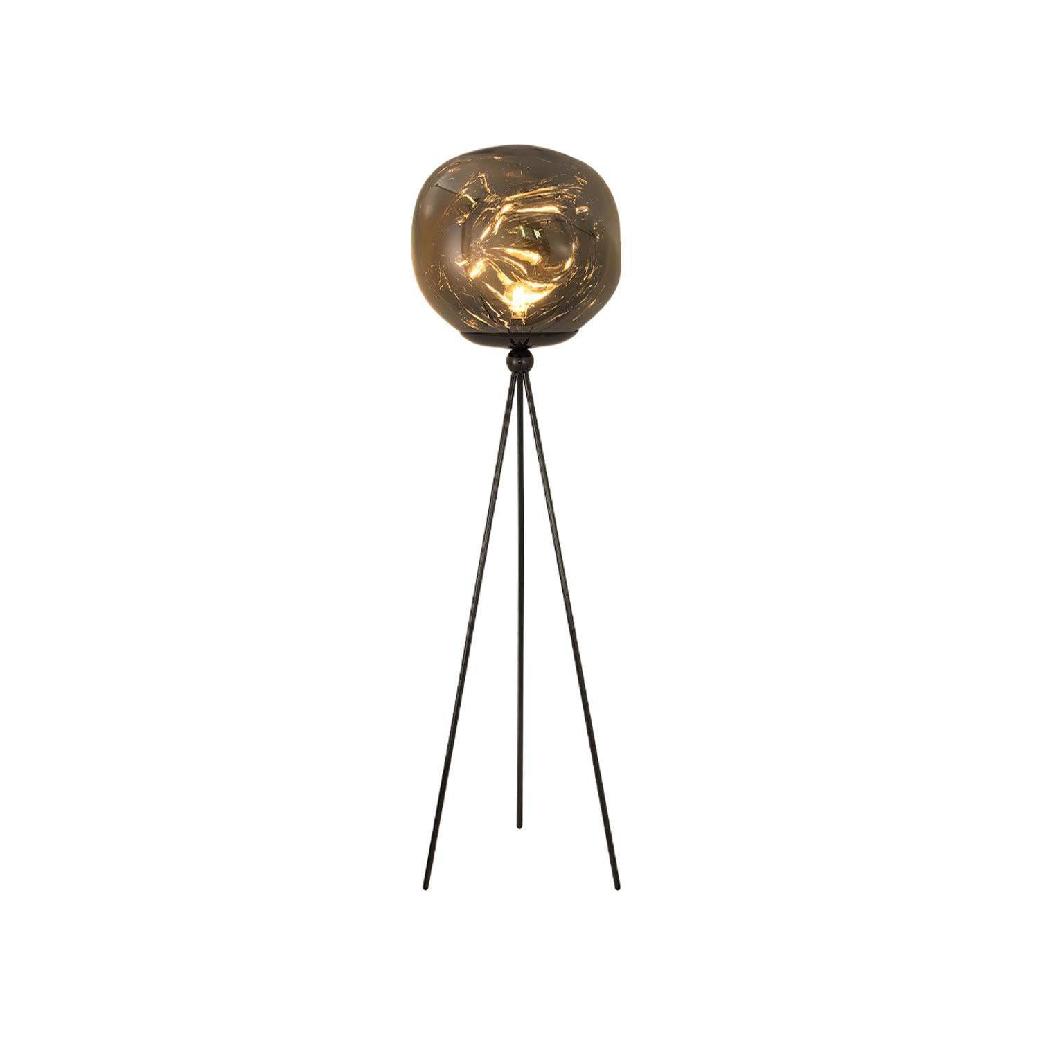 Tripod Rock Lava Floor Lamp