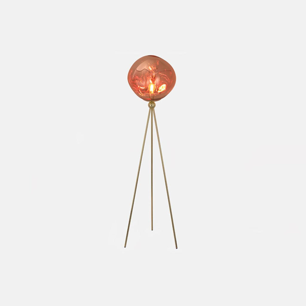 Tripod Rock Lava Floor Lamp