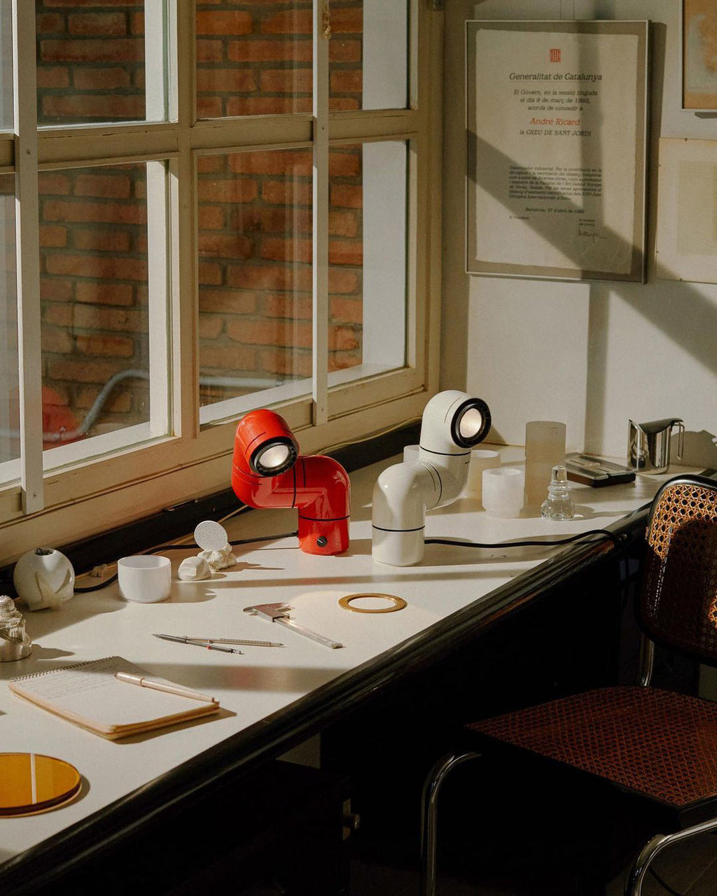 Tubular Table Lamp
