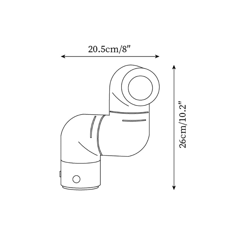 Tubular Table Lamp