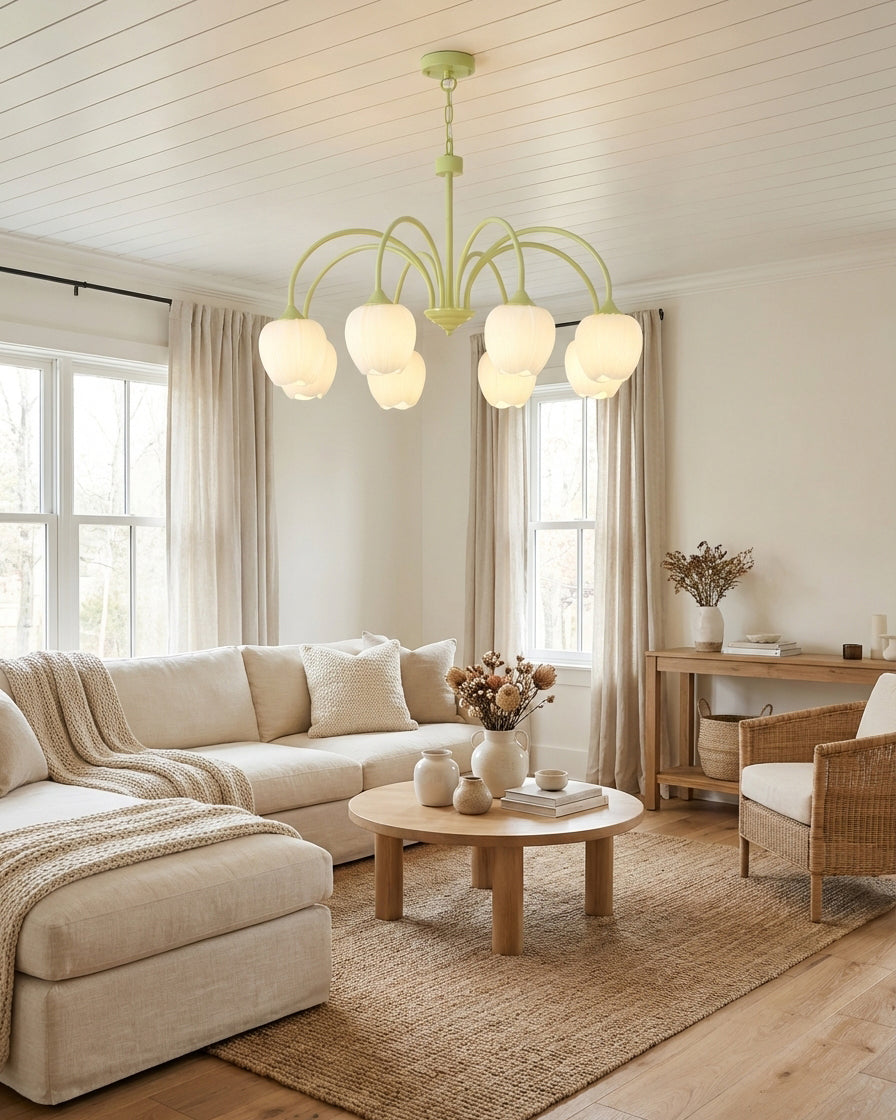 Tulip Matcha Chandelier