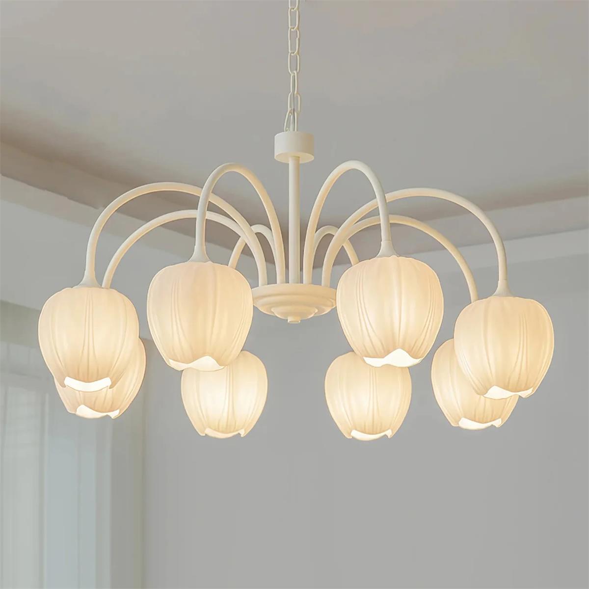 Tulip Matcha Chandelier