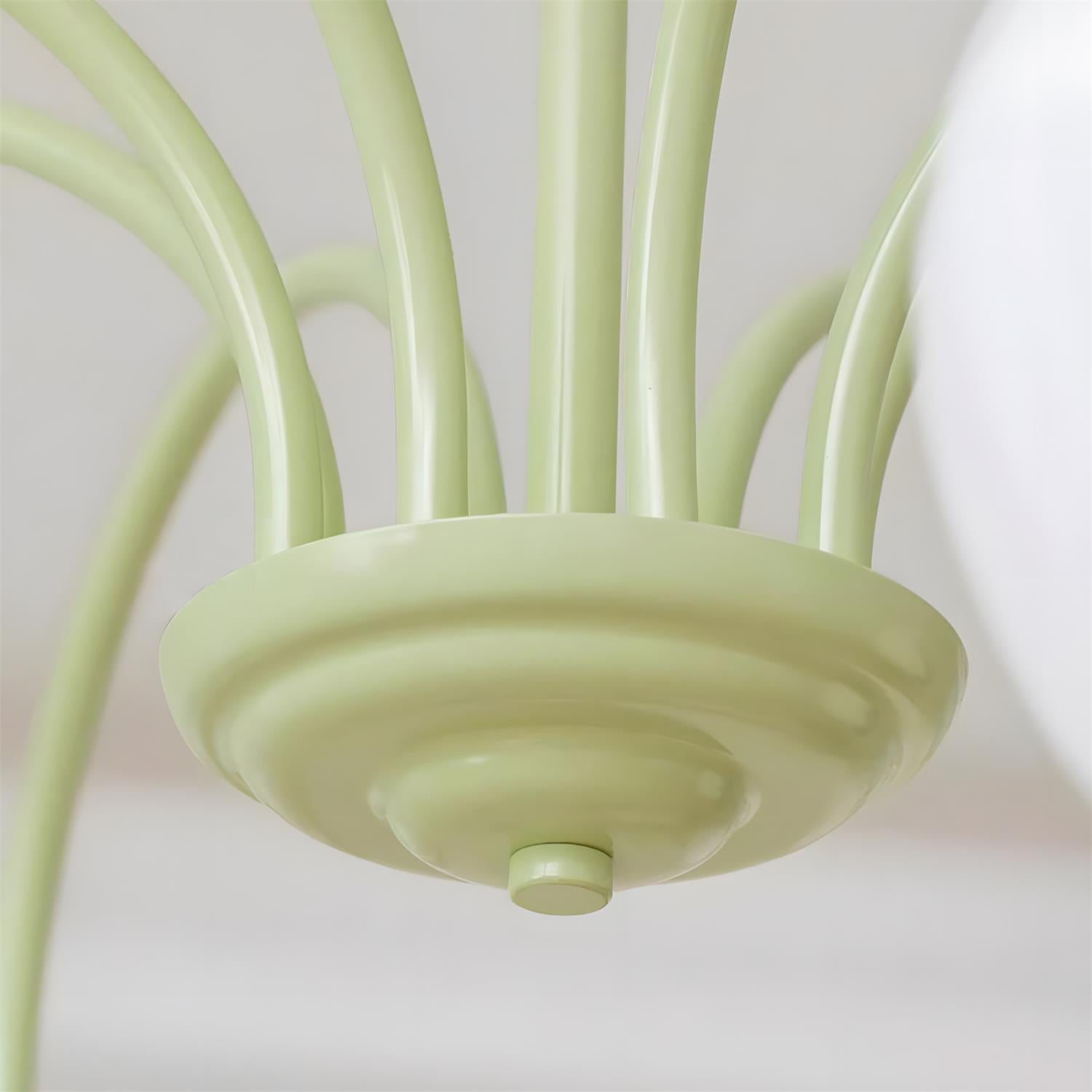 Tulip Matcha Chandelier
