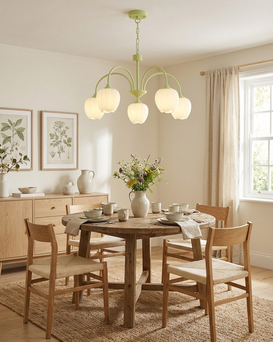 Tulip Matcha Chandelier