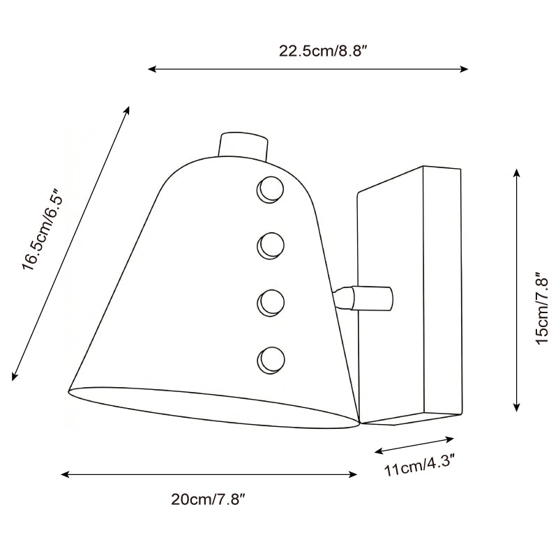 Twilight Pin Wall Lamp