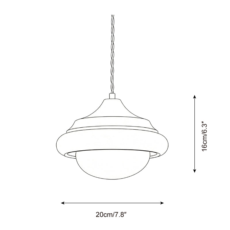 Twirl Glow Pendant Lamp