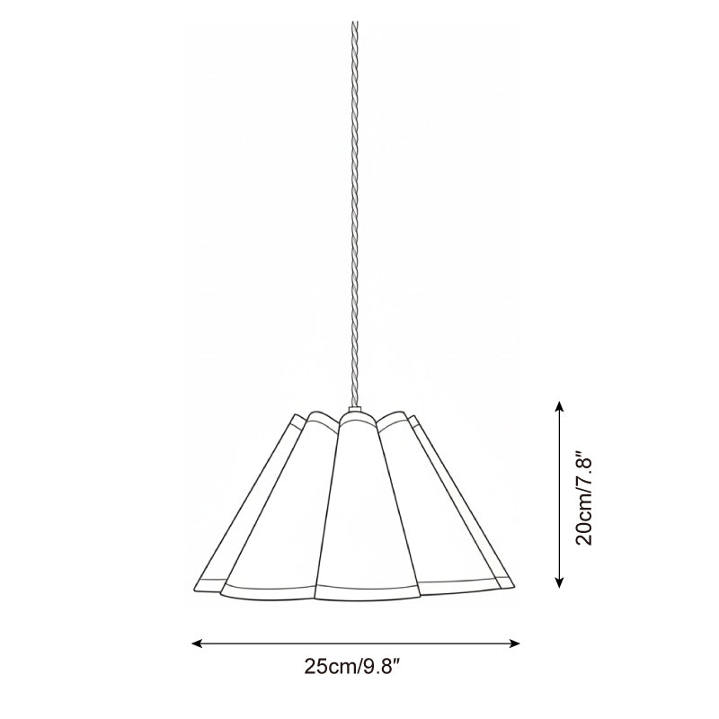 Twisted Pendant Lamp
