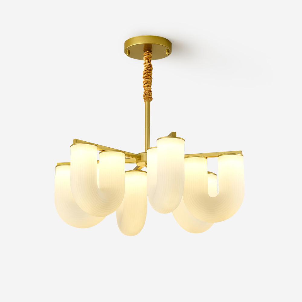 U Shaped Chandelier