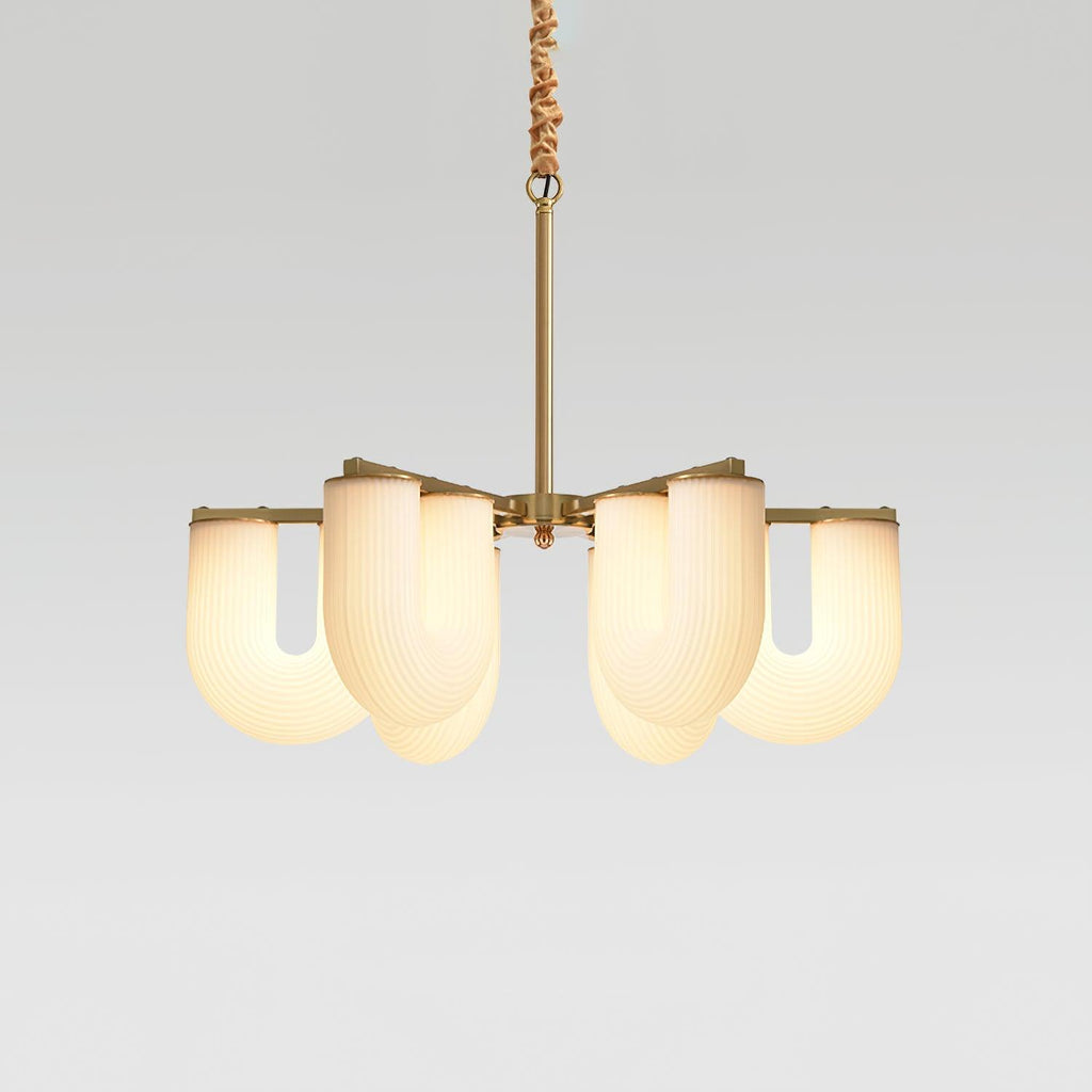 U Shaped Chandelier