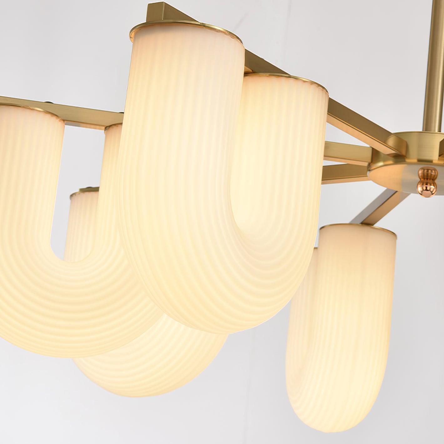 U Shaped Chandelier