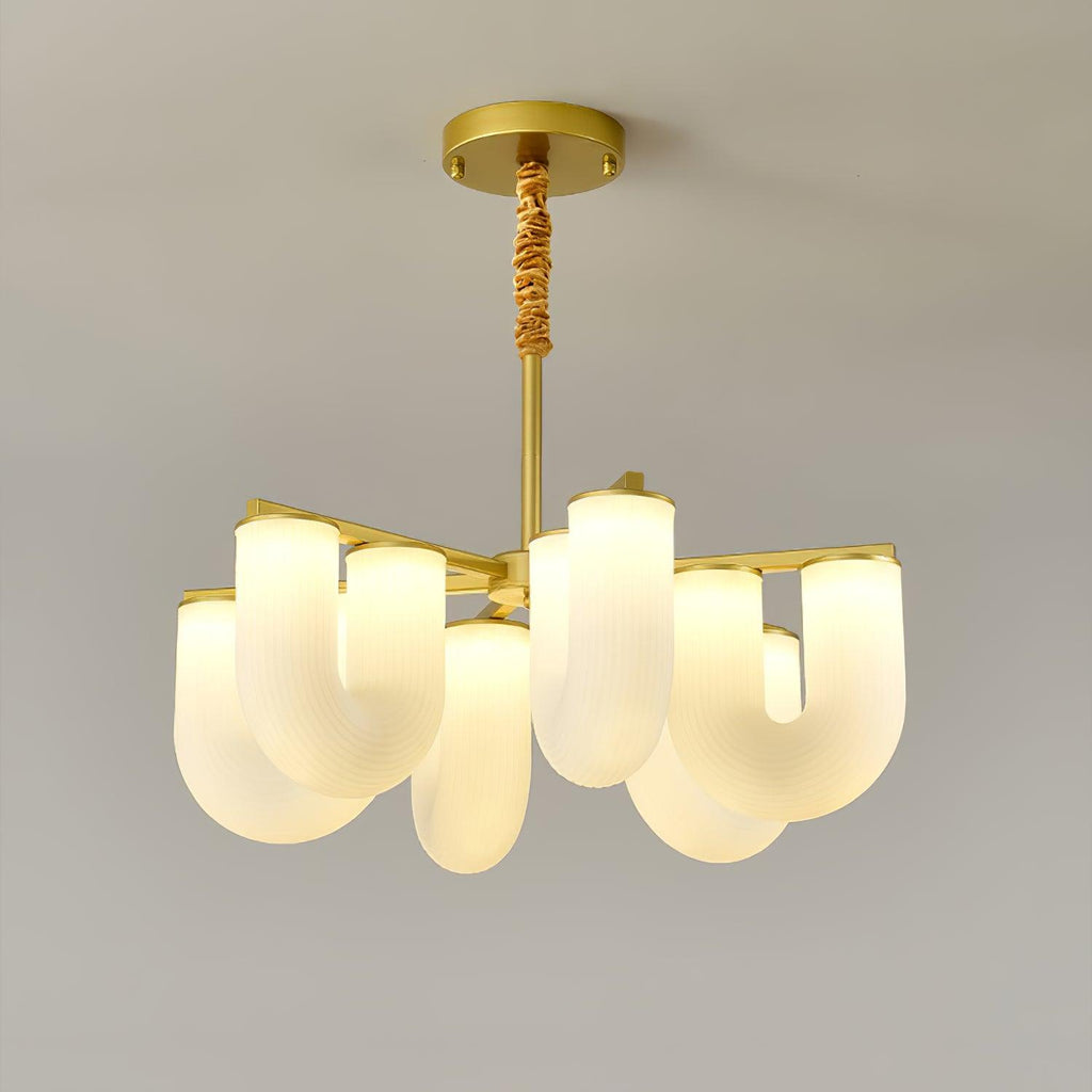 U Shaped Chandelier