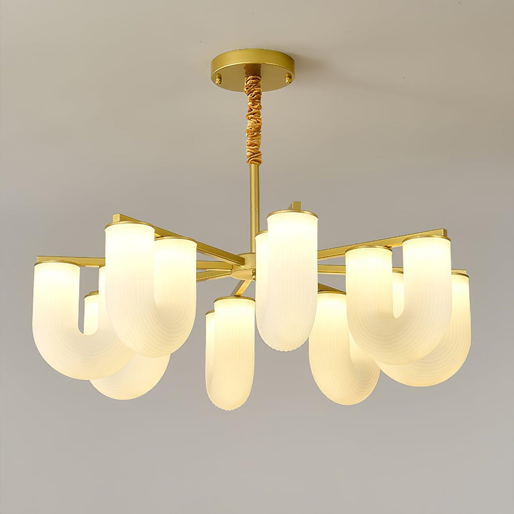 U Shaped Chandelier