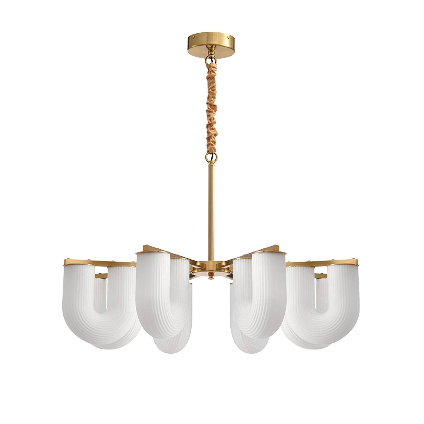 U Shaped Chandelier