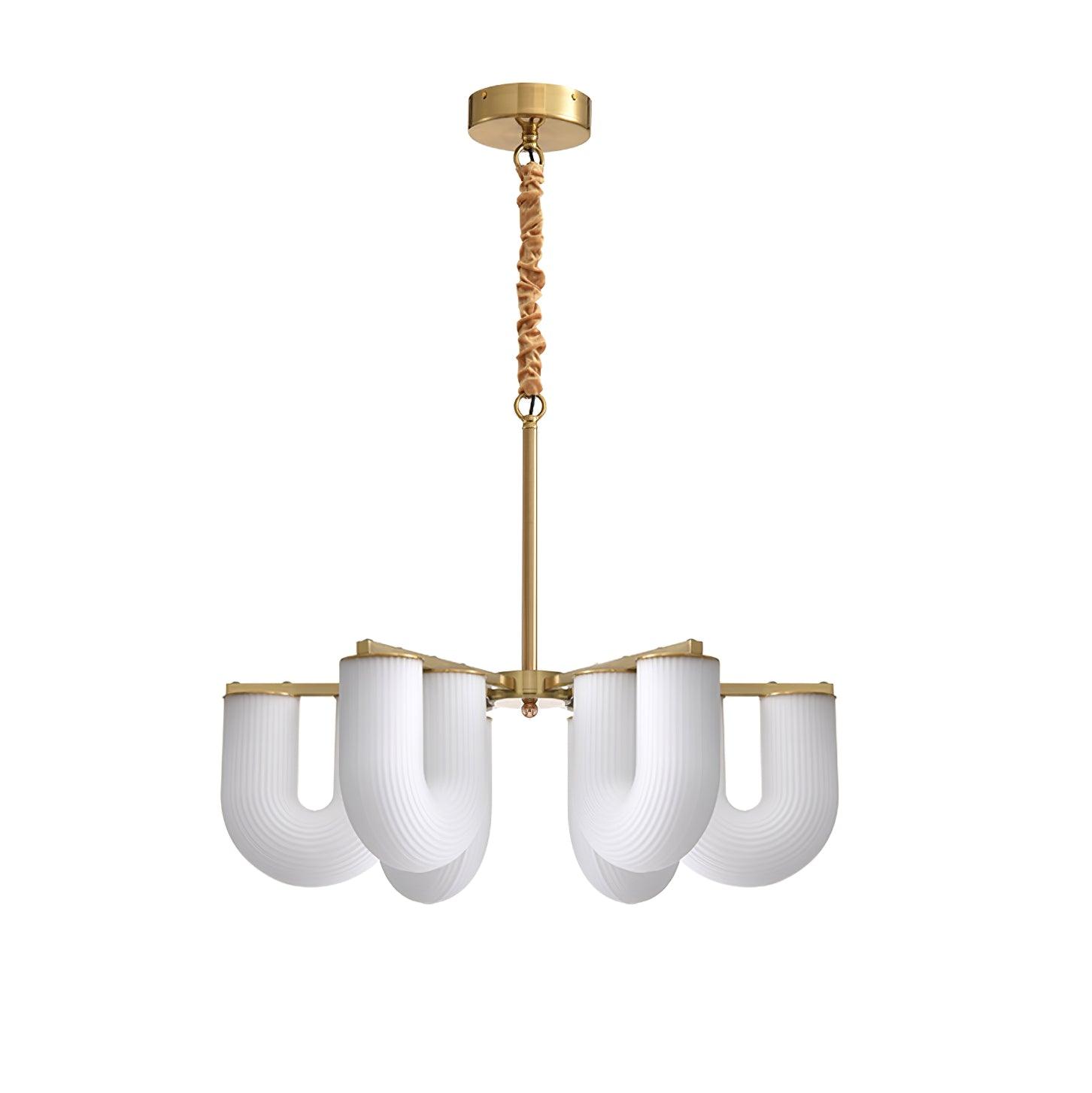 U Shaped Chandelier