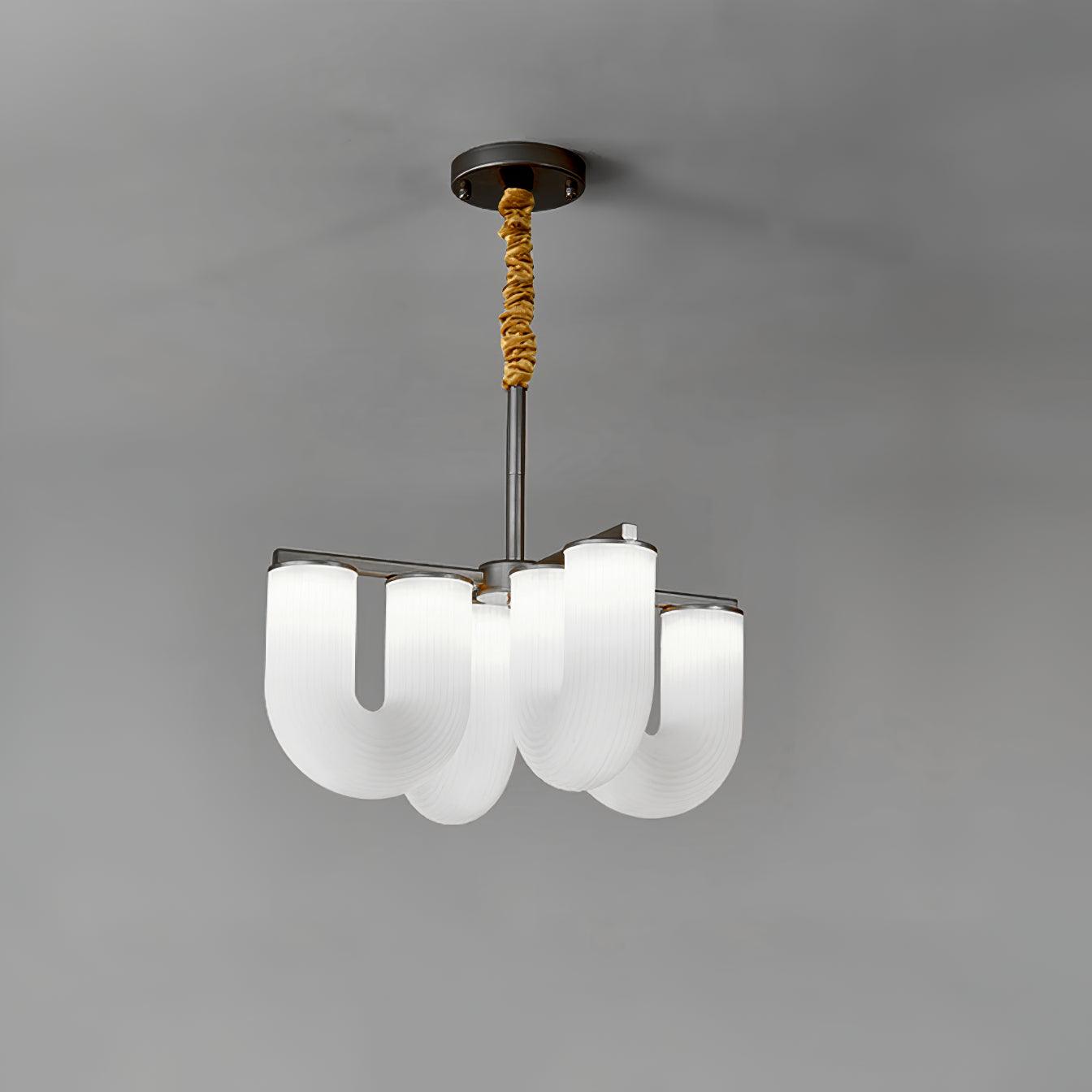 U Shaped Chandelier