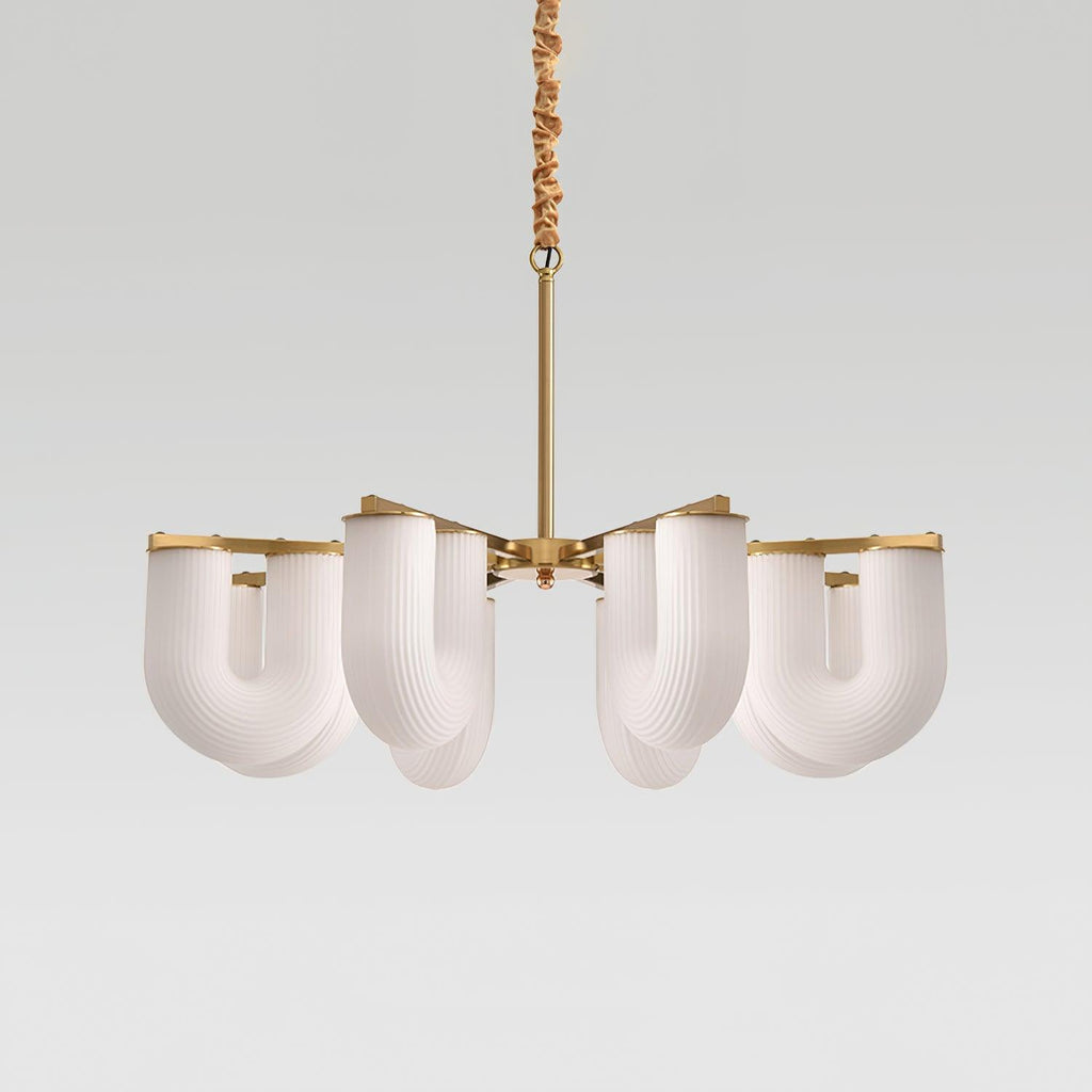 U Shaped Chandelier
