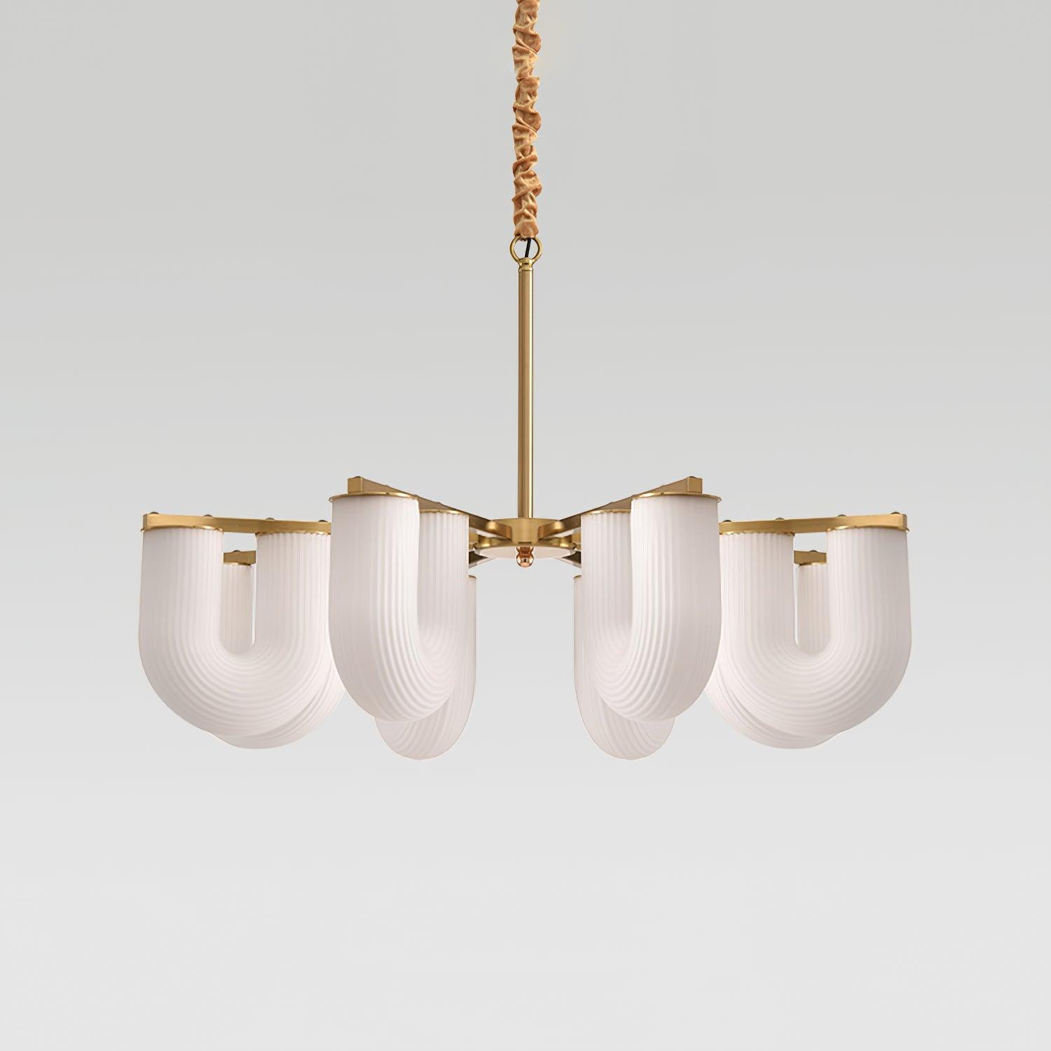 U Shaped Chandelier