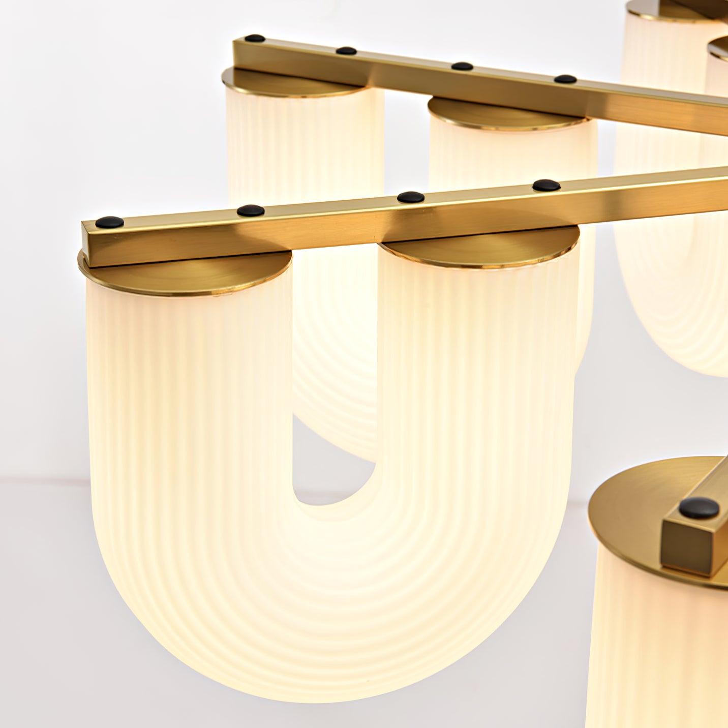 U Shaped Chandelier