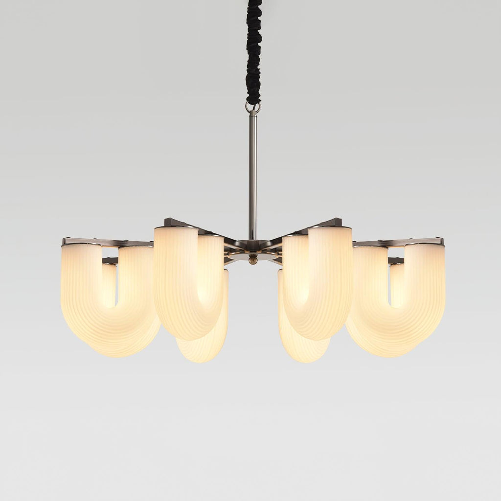 U Shaped Chandelier