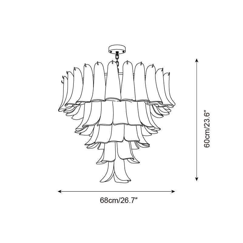 Valier Petal Chandelier