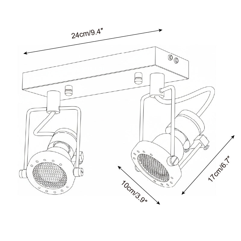 Vector Orbit Track Lighting