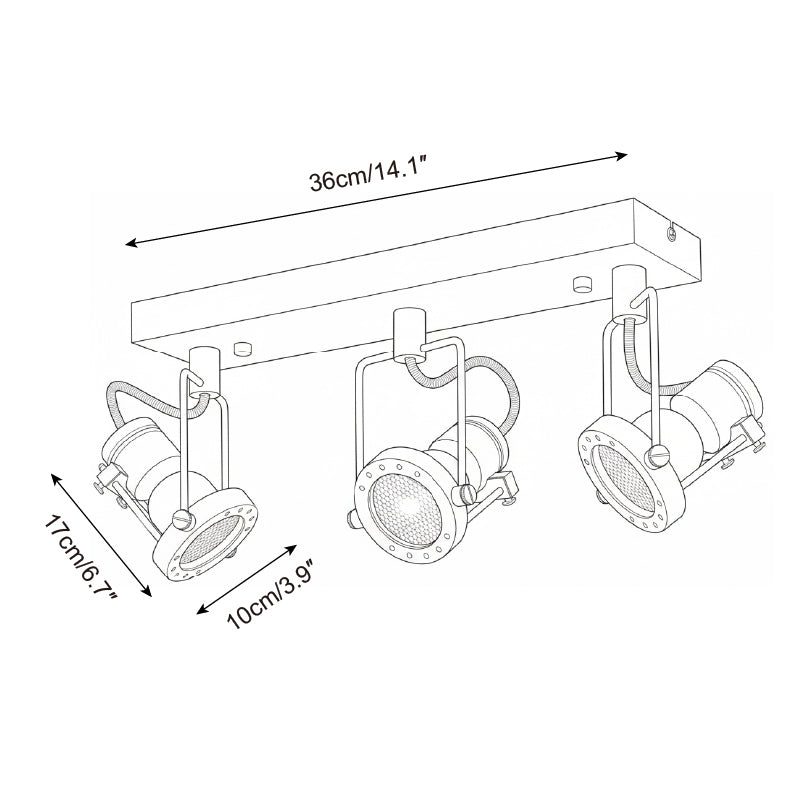 Vector Orbit Track Lighting