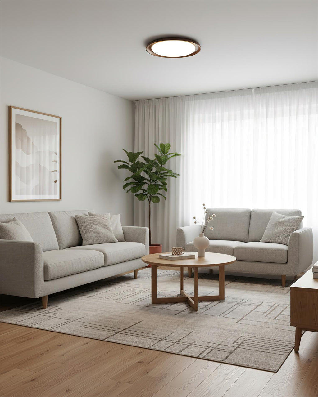 Velin Edge Ceiling Lamp