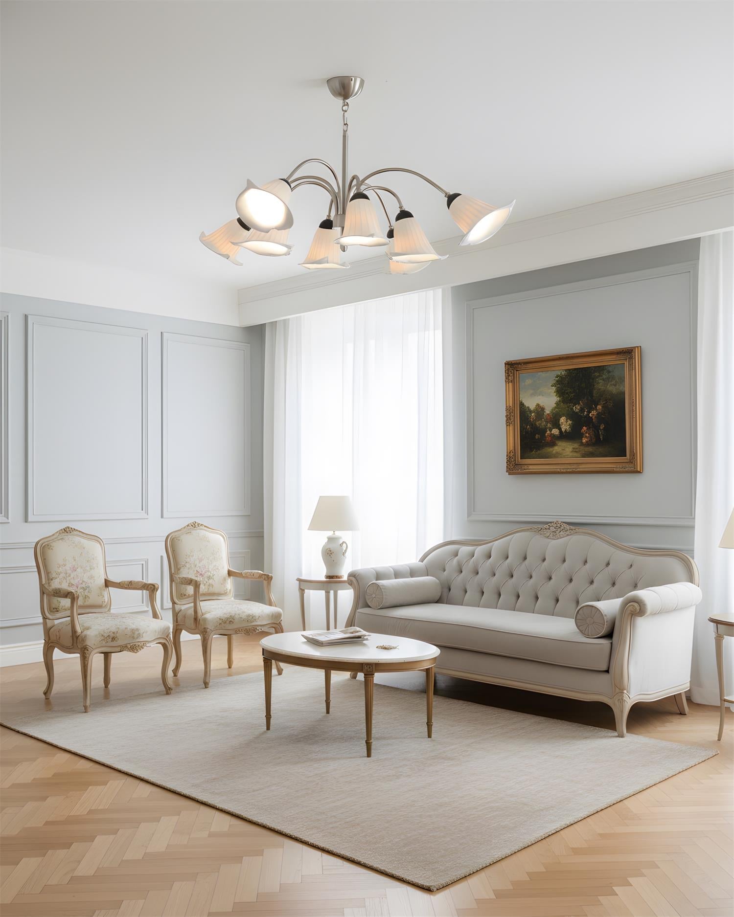Vellina Petal Chandelier