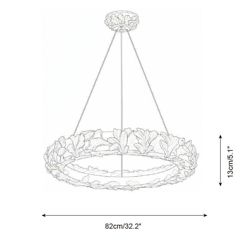 Vellora Ring Chandelier