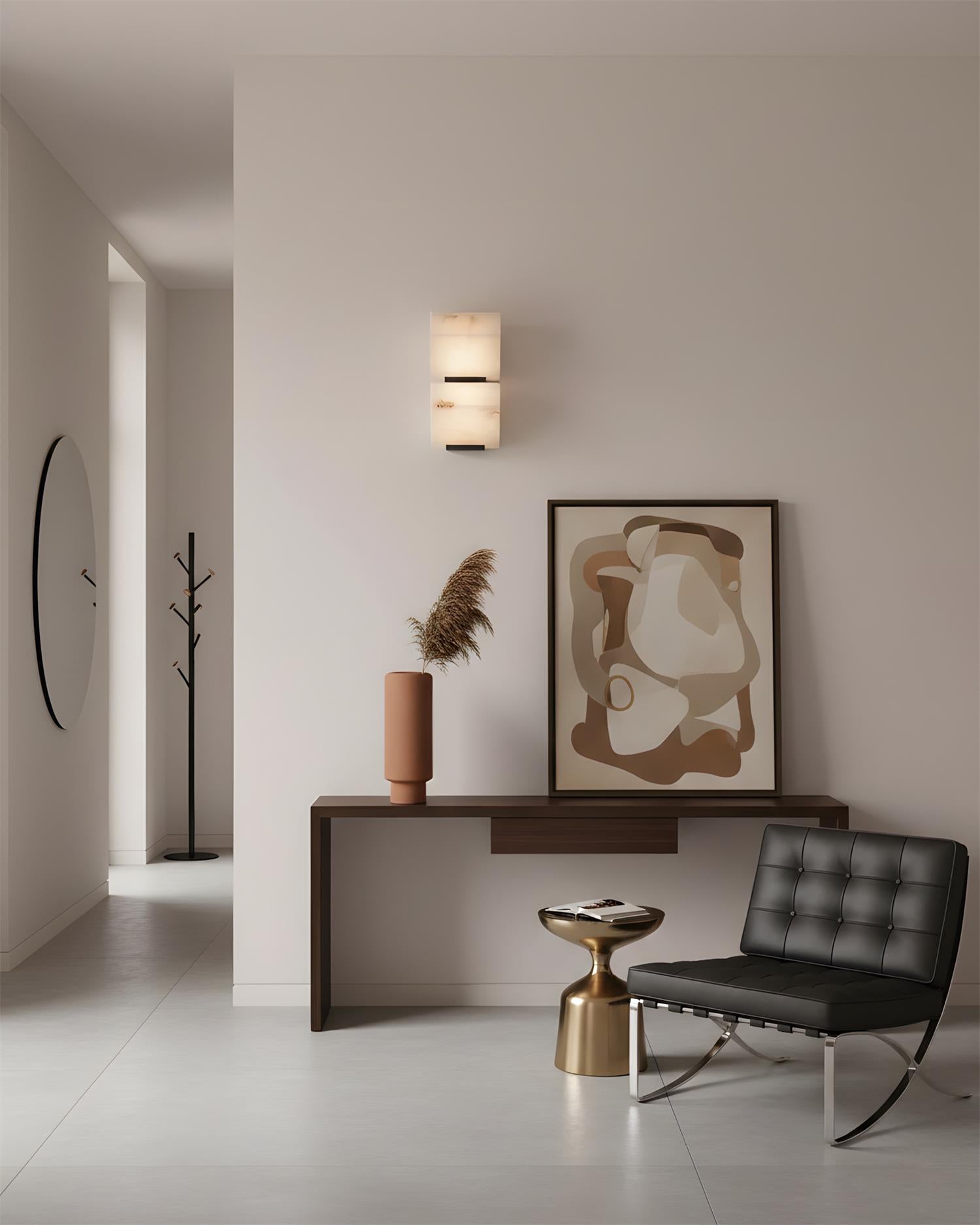 Velora Alabaster Wall Lamp