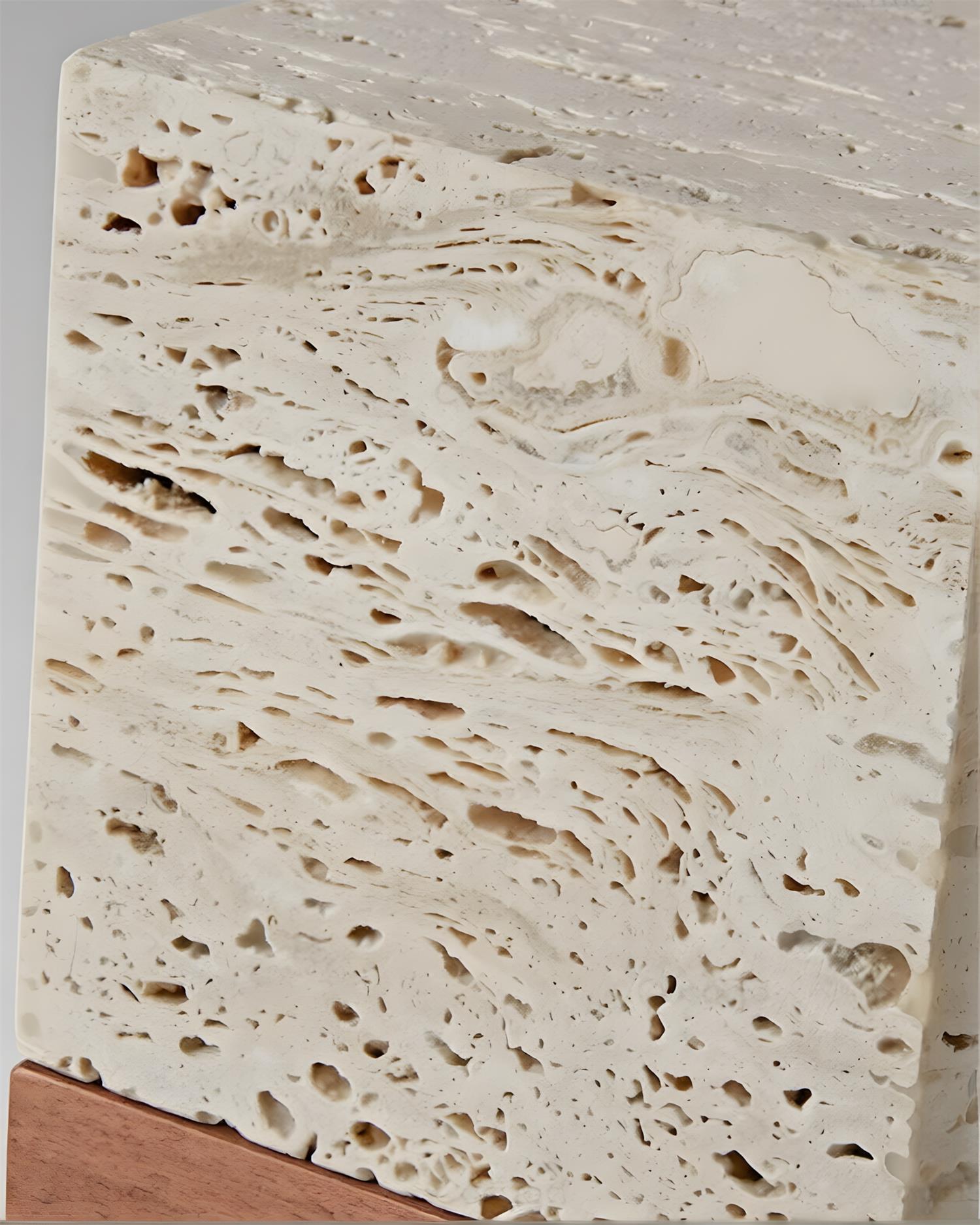 Velto Travertine Table Lamp