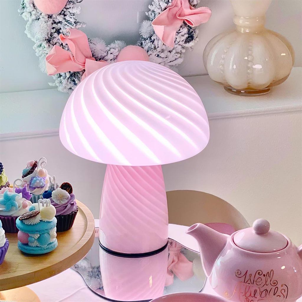 Venini Glass Table Lamp