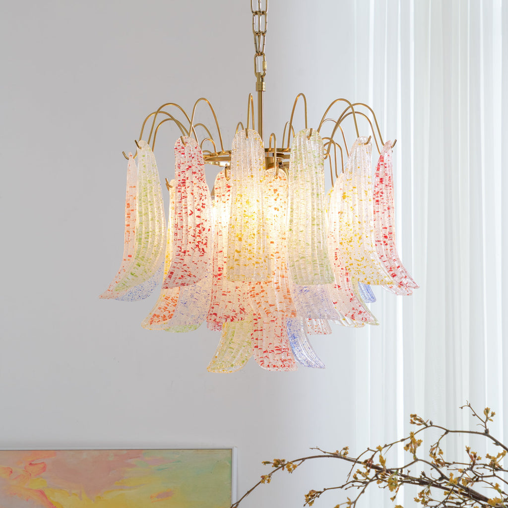 Venini Murano Glass Chandelier