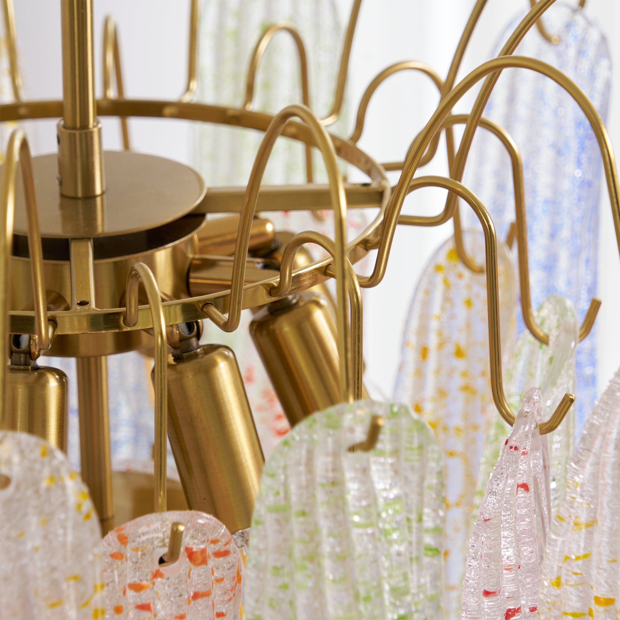 Venini Murano Glass Chandelier