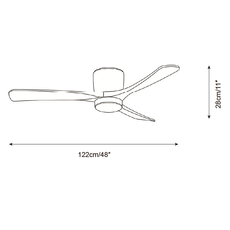 Vento Lumina 42"/48"/52" Ceiling Fan Light