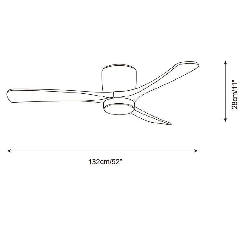 Vento Lumina 42"/48"/52" Ceiling Fan Light