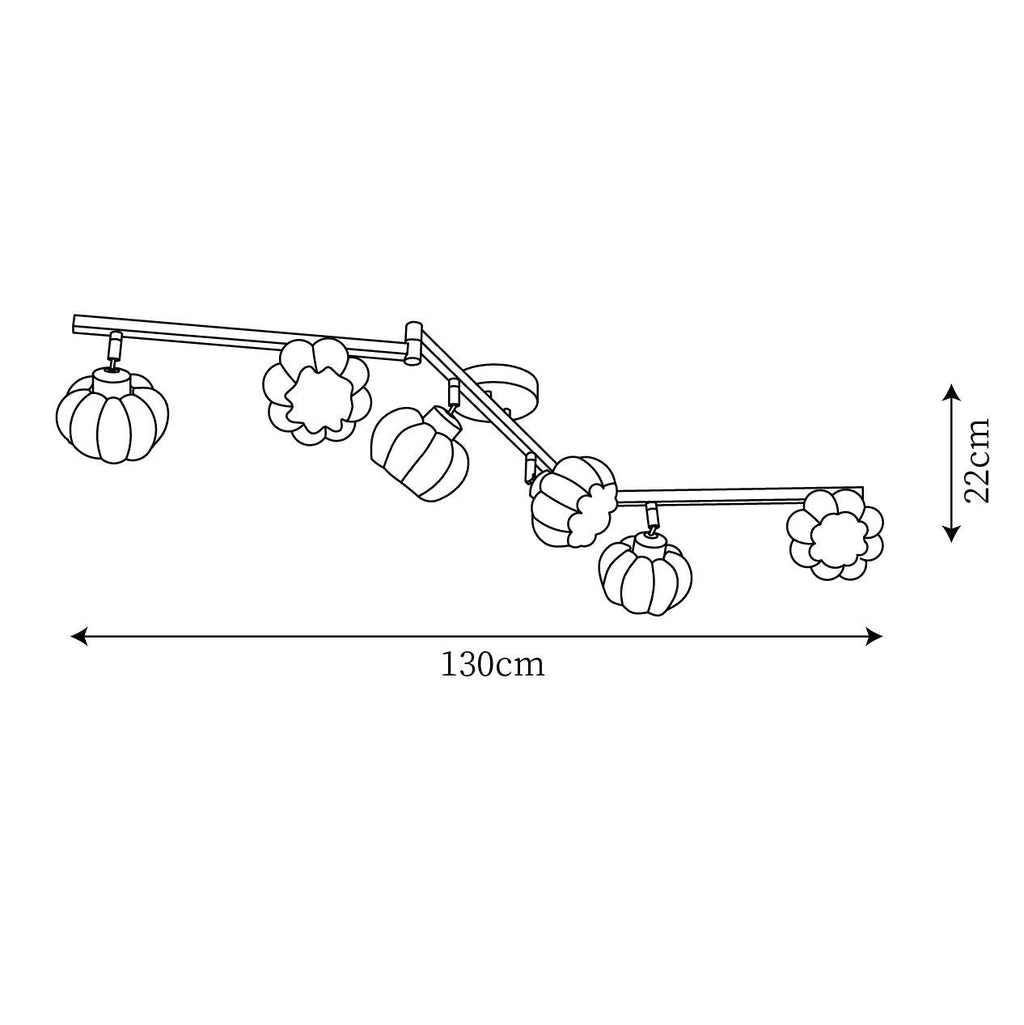 Venus Pumpkin Ceiling Lamp