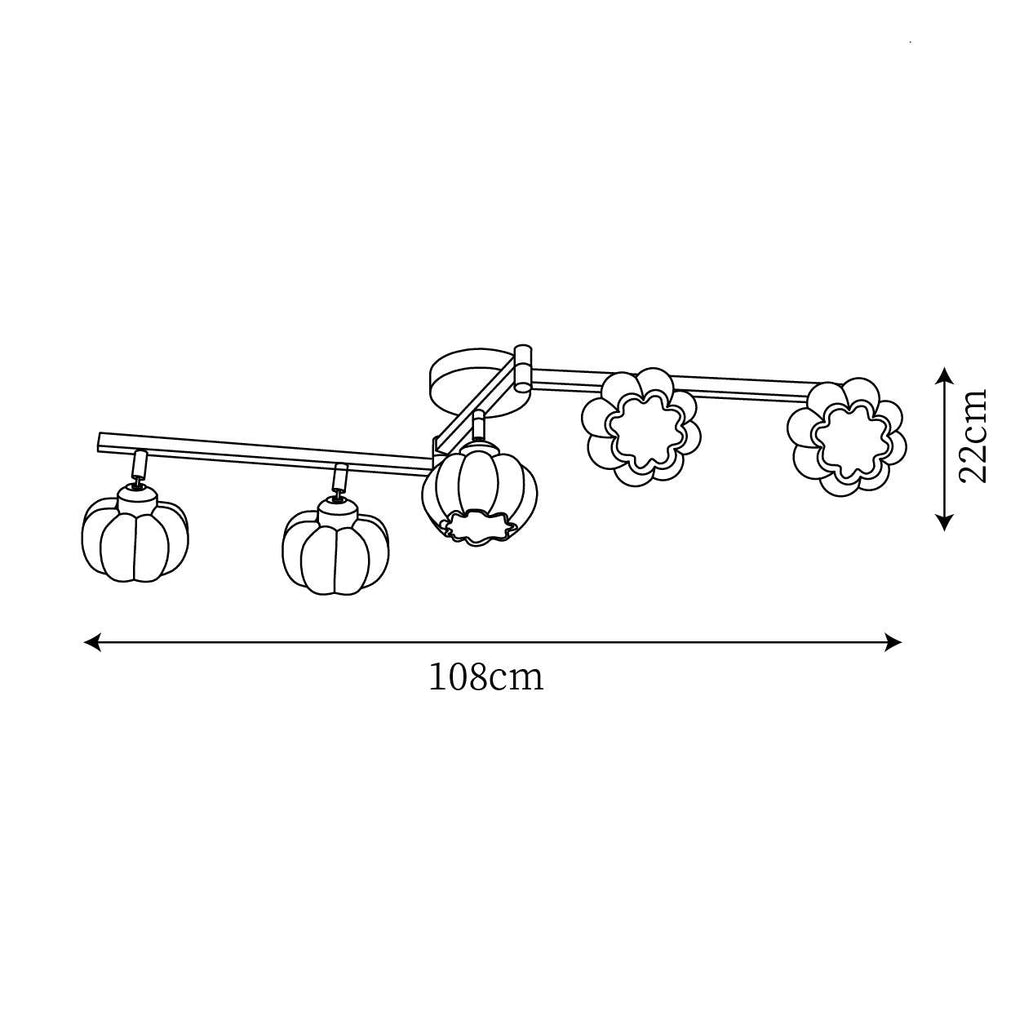 Venus Pumpkin Ceiling Lamp