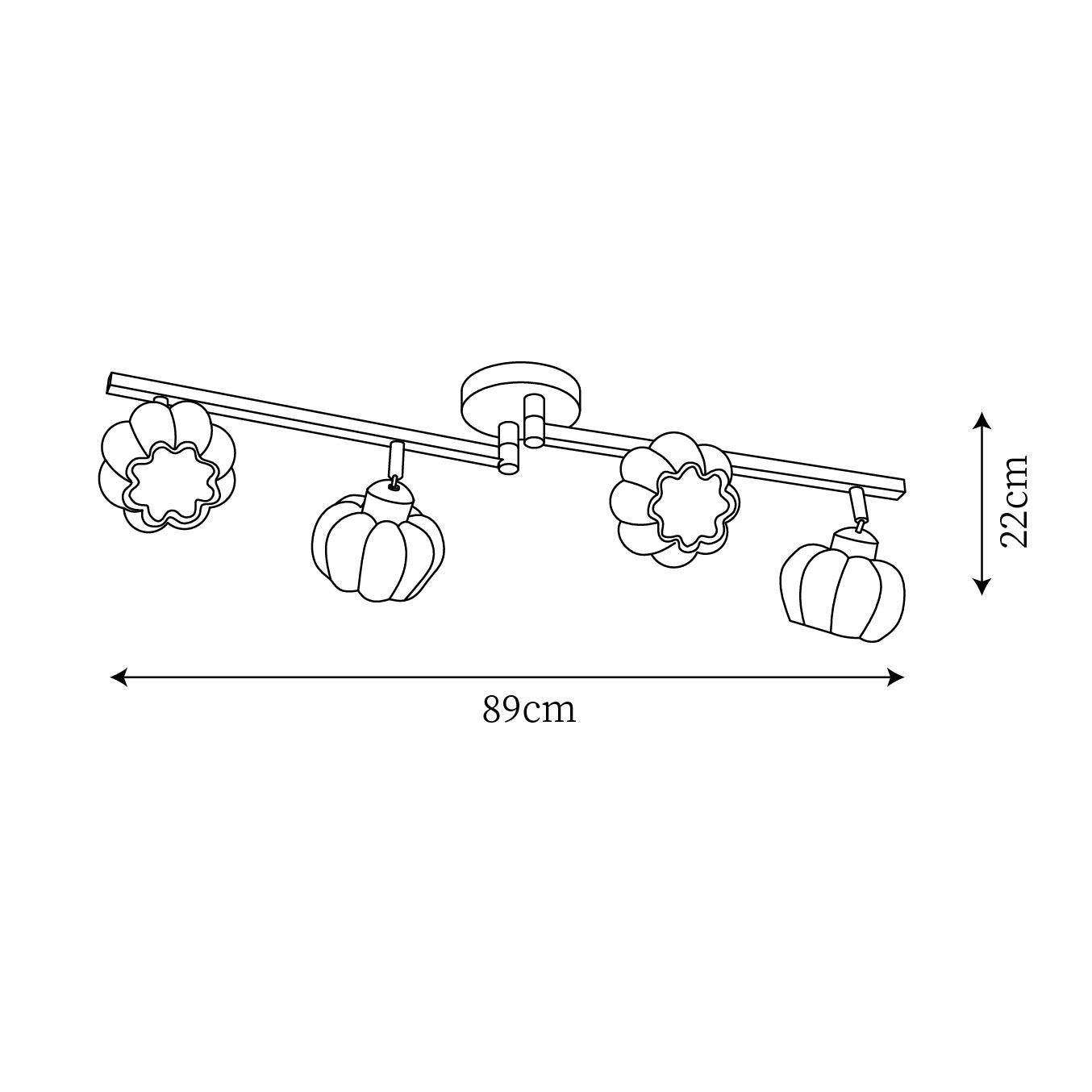 Venus Pumpkin Ceiling Lamp