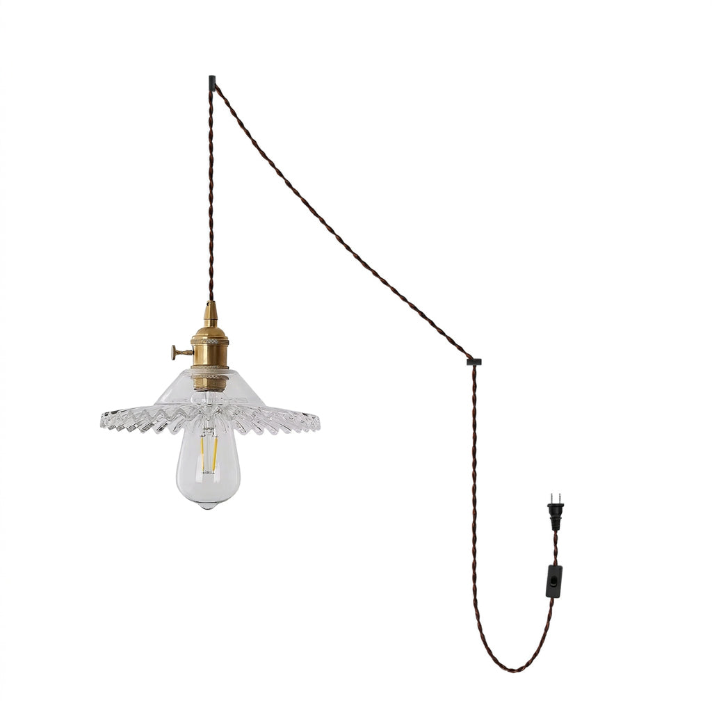 Vines Plug In Pendant Light