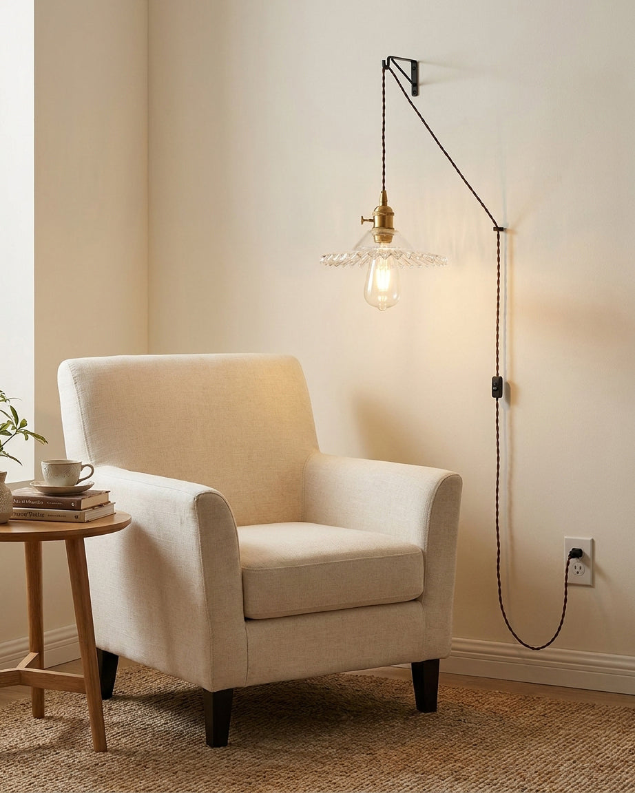 Vines Plug In Pendant Light
