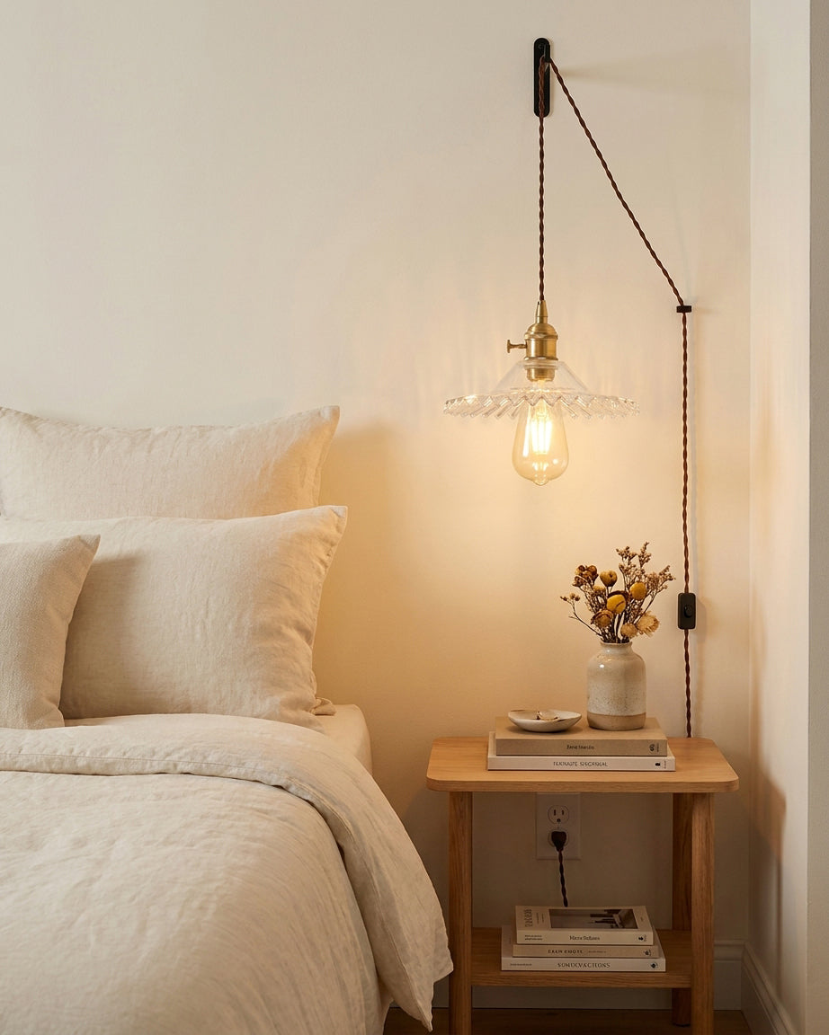 Vines Plug In Pendant Light