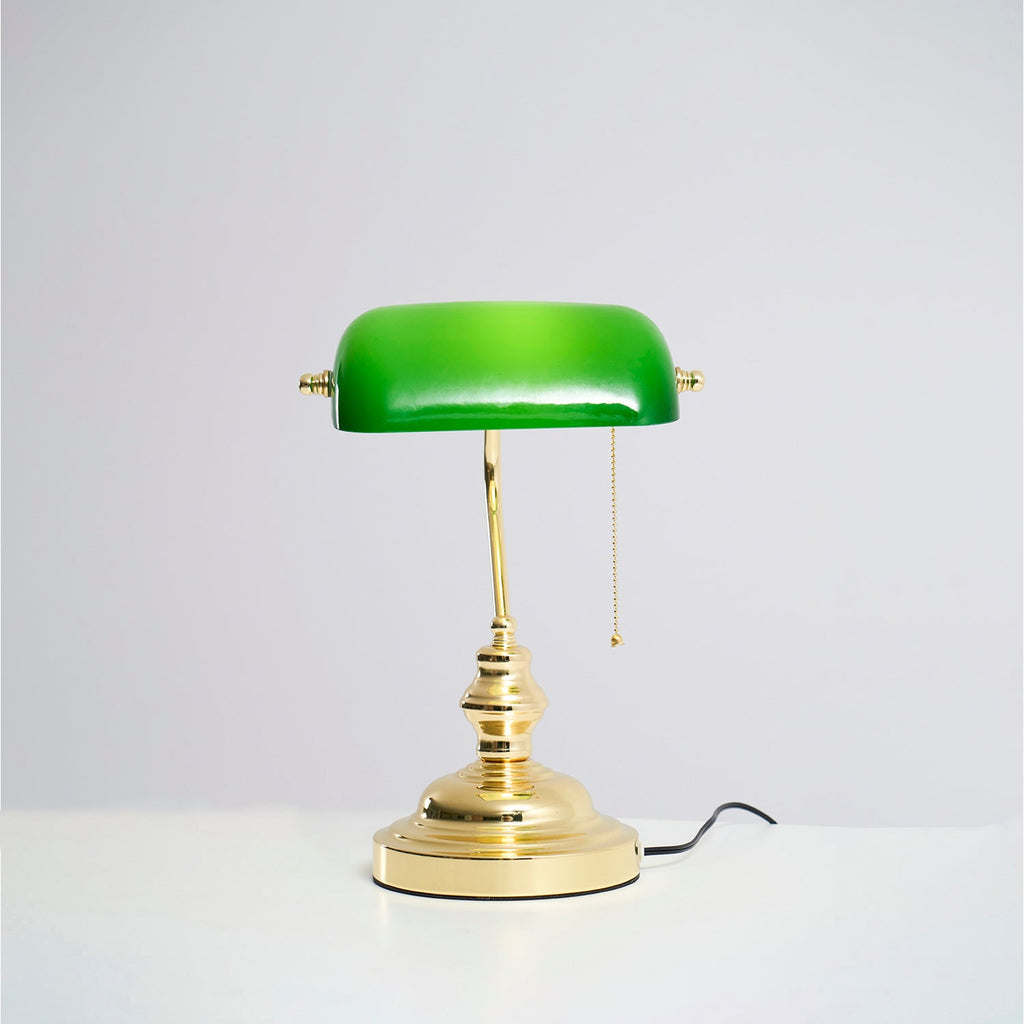 Vintage Bankers Table Lamp
