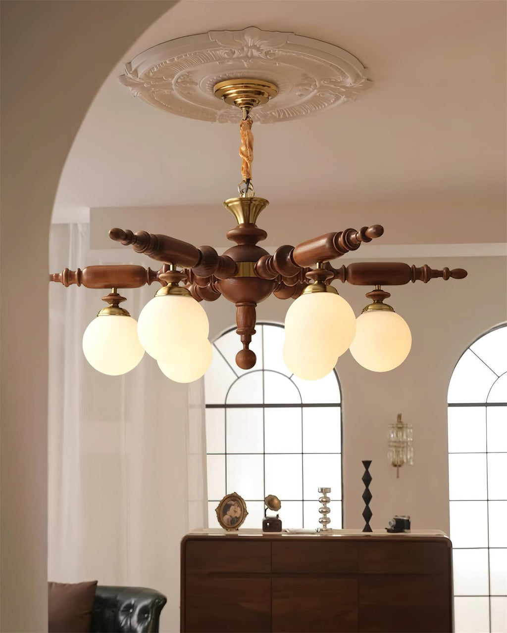 Vintage Olina Chandelier