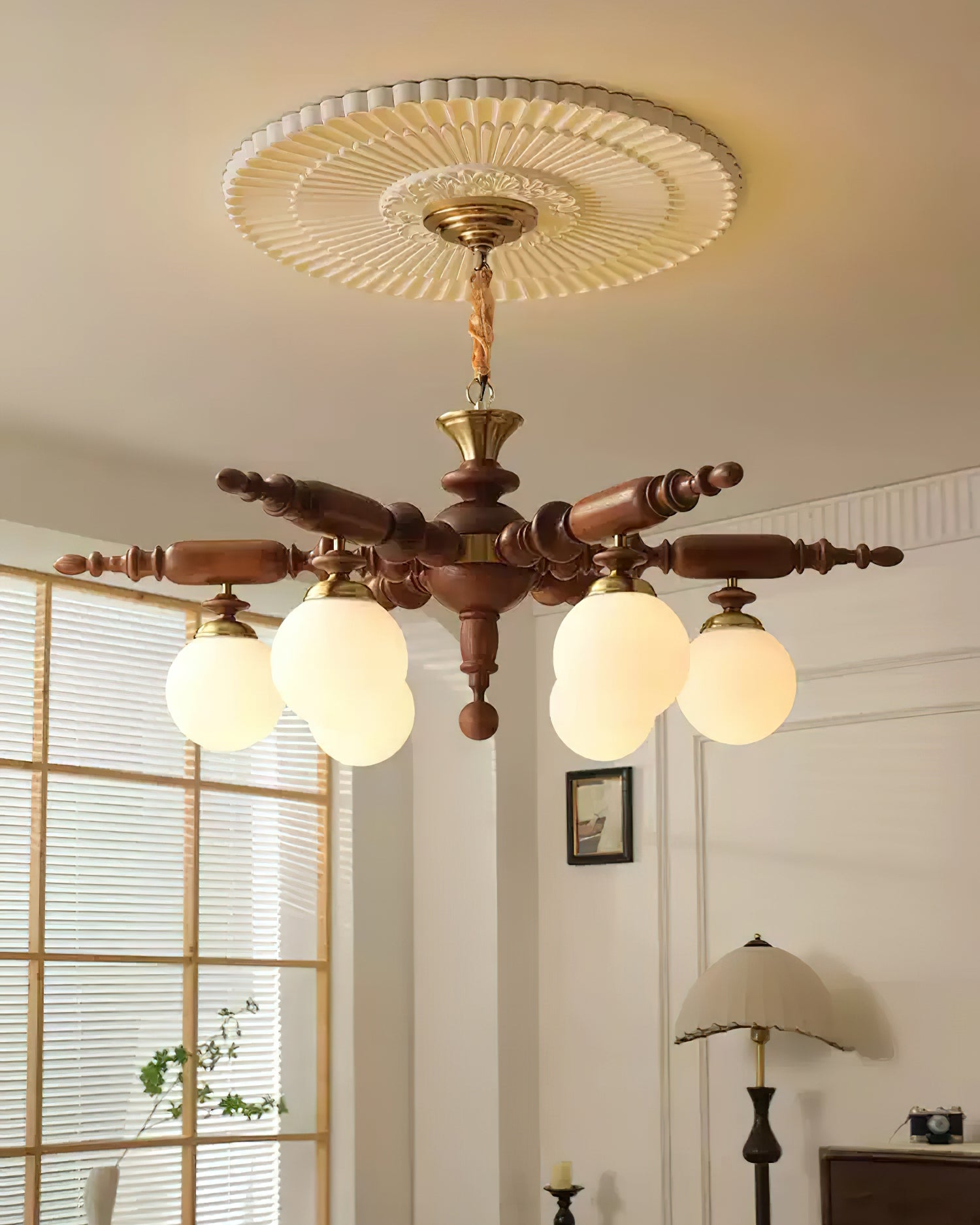 Vintage Olina Chandelier