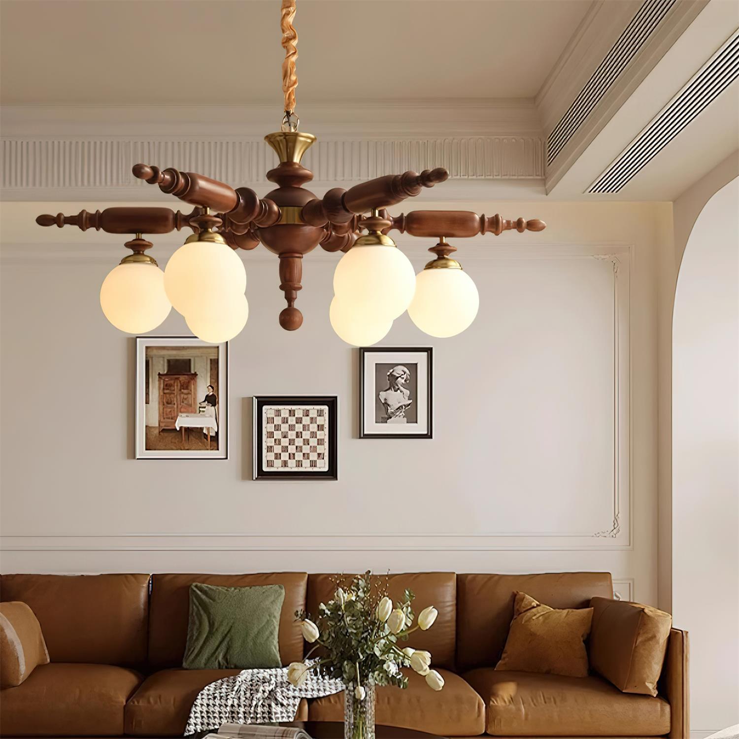 Vintage Olina Chandelier