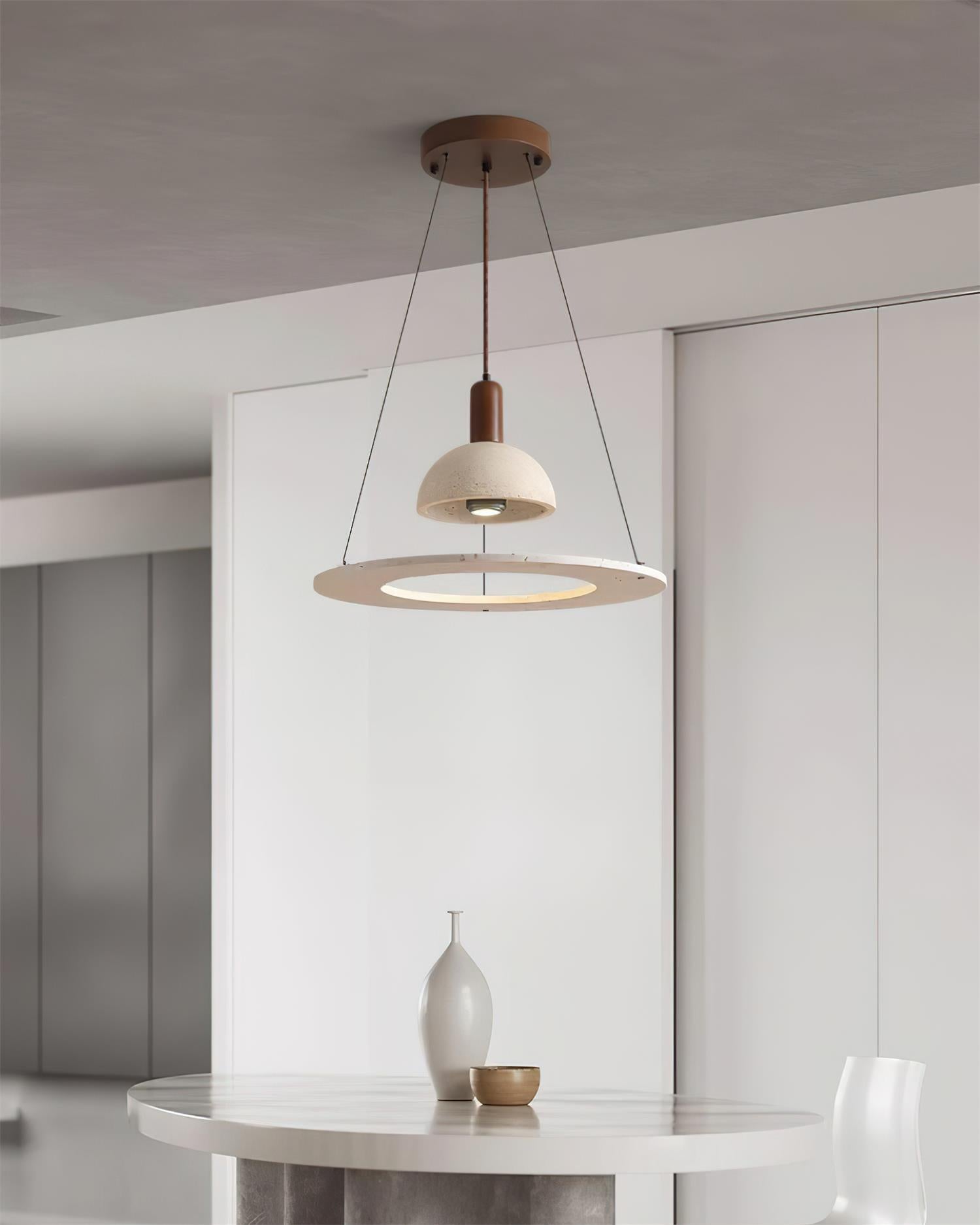 Vistara Travertine Pendant Lamp