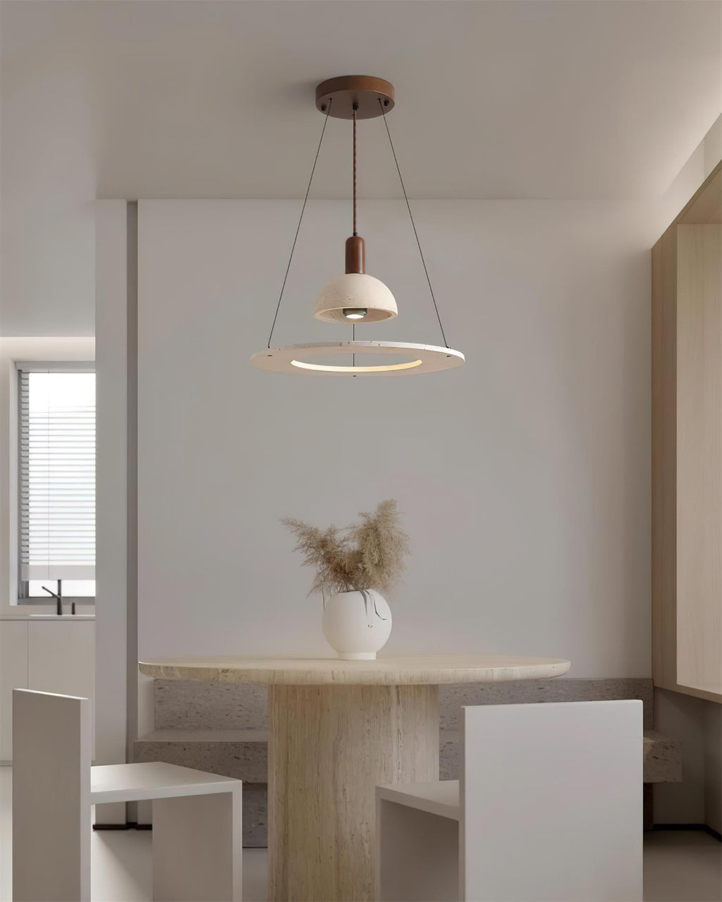 Vistara Travertine Pendant Lamp
