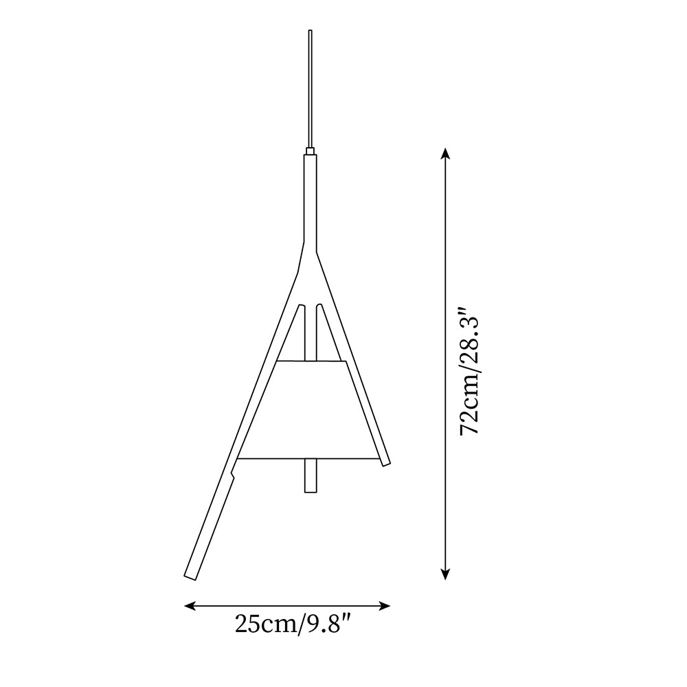 Waldo Wood Pendant Lamp
